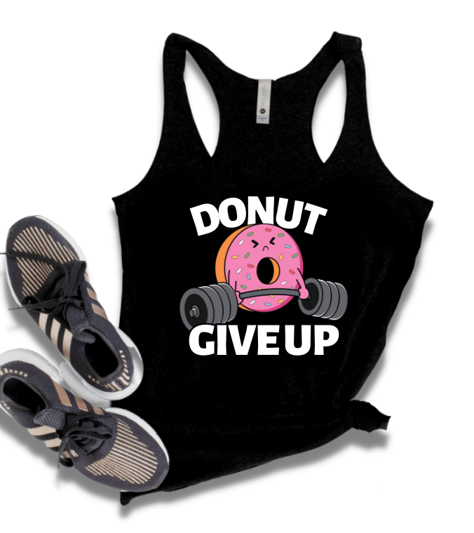 DONUT GIVE UP ( CARE BEAR )