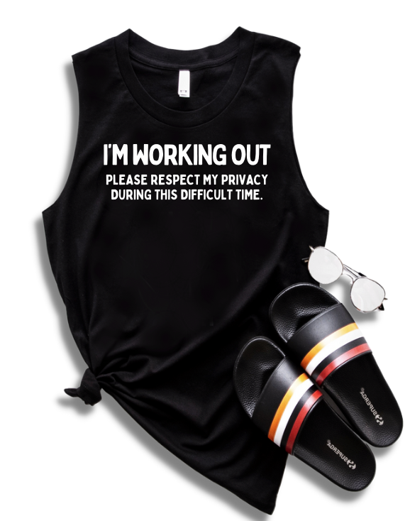 I'M WORKING OUT..