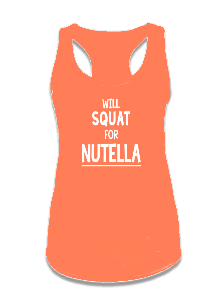 WILL SQUAT FOR NUTELLA -