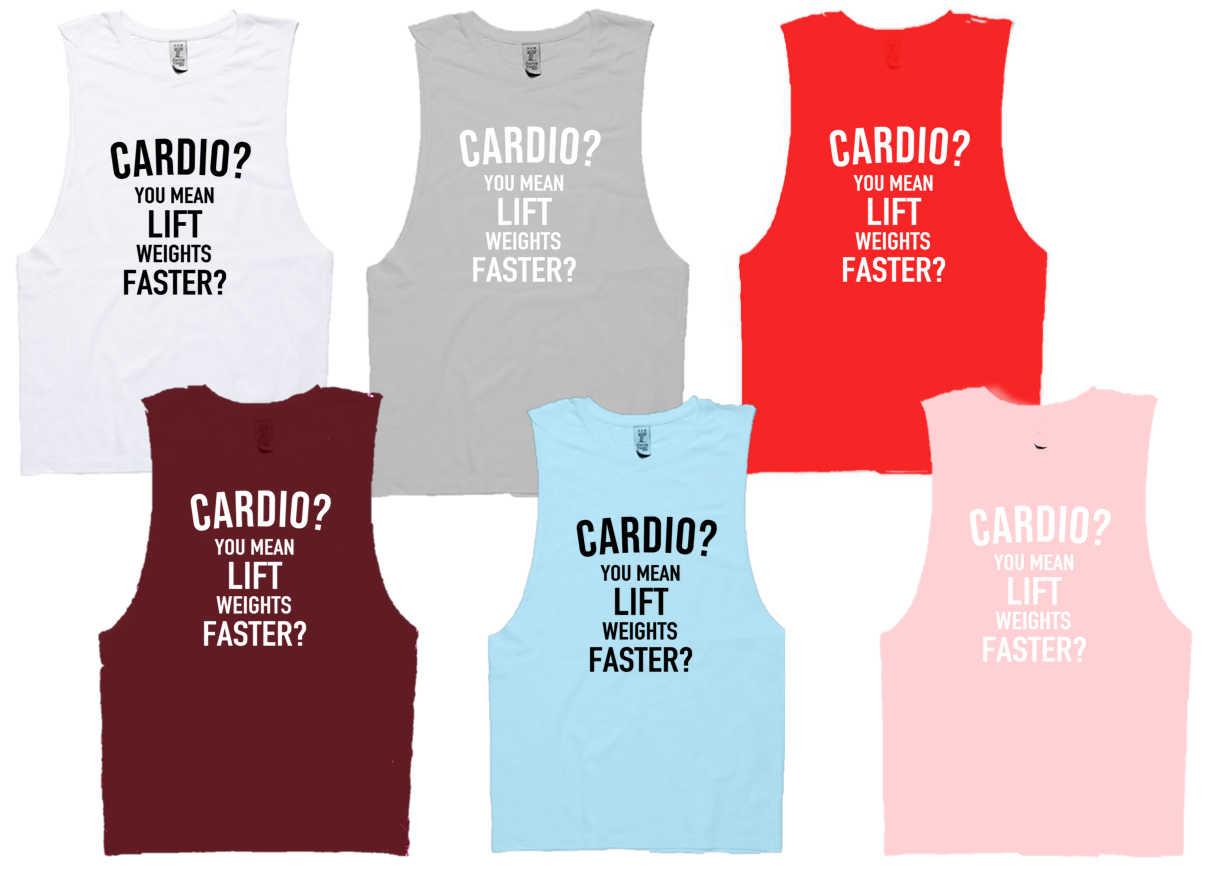 CARDIO? YOU MEAN LIFT WEIGHT FASTER